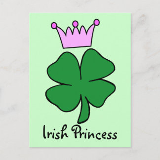 Irish Princess Postcard