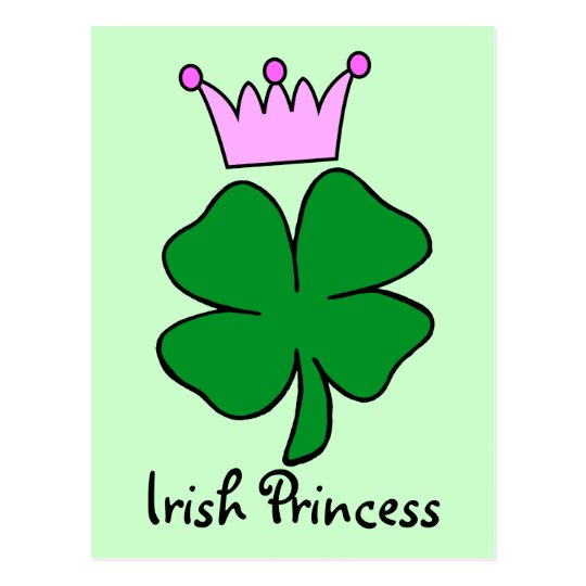 Irish Princess Postcard