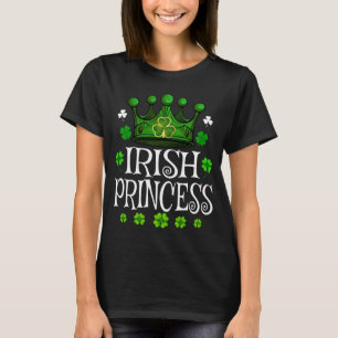Irish Princess St Patrick’s Day Shamrock Lucky T-Shirt
