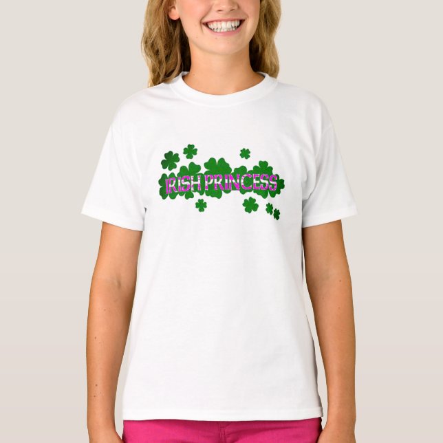 irish princess st patricks day t-shirt (Front)