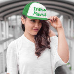 Irish Princess Trucker Hat<br><div class="desc">Irish princess St Patrick's day gifts</div>