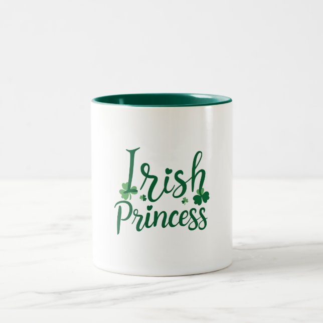 Irish Princess Two-Tone Coffee Mug (Center)