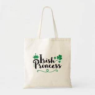 Irish Princess Women St Patrick's Day Script Tote Bag