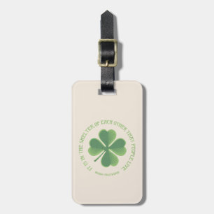 Irish Proverb Luggage Tag