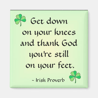 Irish Proverb Magnet