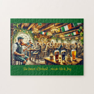 Irish Pub Celebration, The Heart of Ireland Jigsaw Puzzle