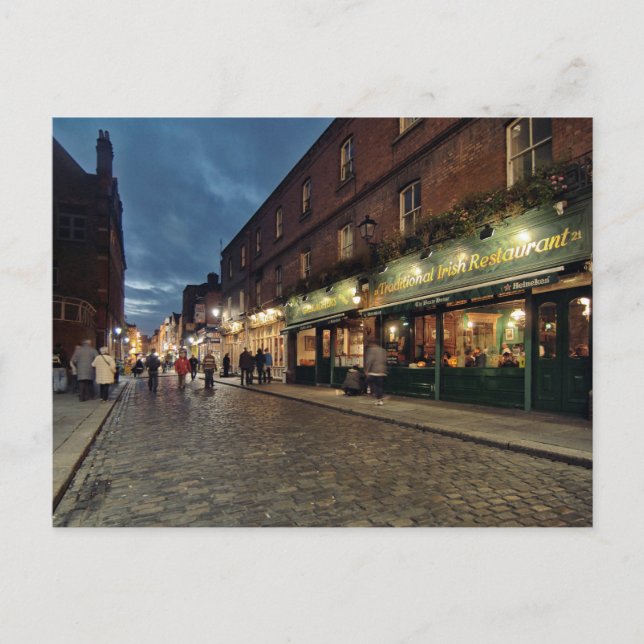 Irish Pub / Dublin Postcard (Front)