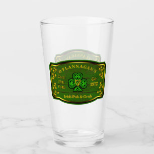 Irish Pub Personalised Pint Glass