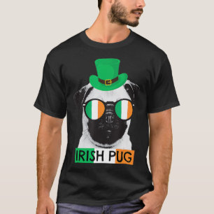 Irish Pug St Patricks Day for Pug Dog Lovers T-Shirt
