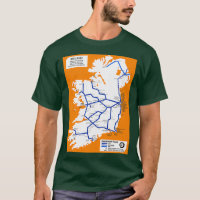 Irish Rail Map 1969 1