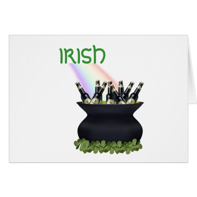 Irish Rainbow Card (Front Horizontal)