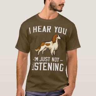 Irish Red And White Setter Dog Puppies Owner T-Shirt