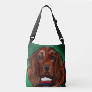 Irish Red Setter Crossbody Bag