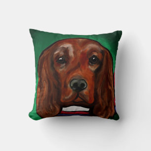 Irish Red Setter Cushion