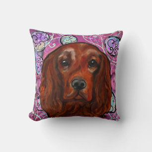 Irish Red setter   Cushion