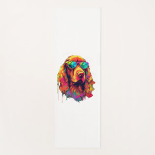 Irish Red Setter Dog Dog Breed for a Irish Red Yoga Mat