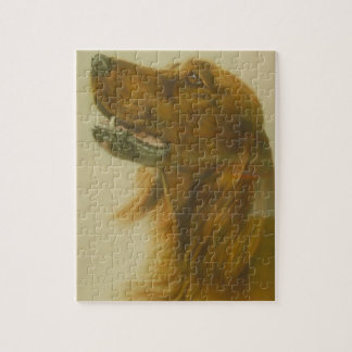 Irish Red Setter Dog Jigsaw Puzzle