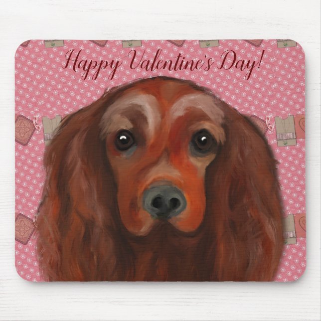 Irish Red Setter        Mouse Mat (Front)