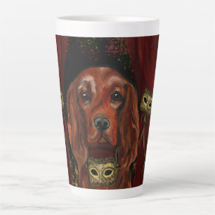 Irish Red Setter    Postcard Latte Mug