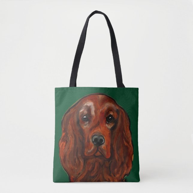 Irish Red Setter   Tote Bag (Front)