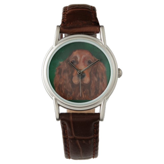 Irish Red Setter Watch (Front)