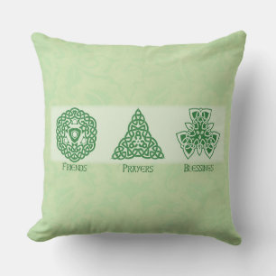 Irish Religious Friends Prayers and Blessings Cushion
