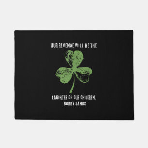 Irish Republican Bobby Sands Ireland Freedom T-Shi Doormat