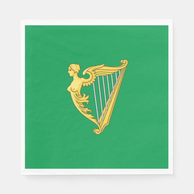 Irish Republican Flag Napkin (Front)