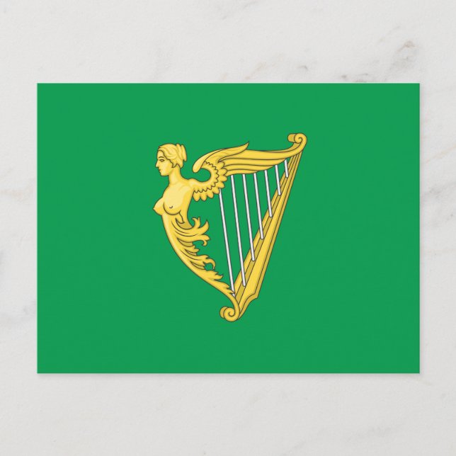 Irish Republican Flag Postcard (Front)