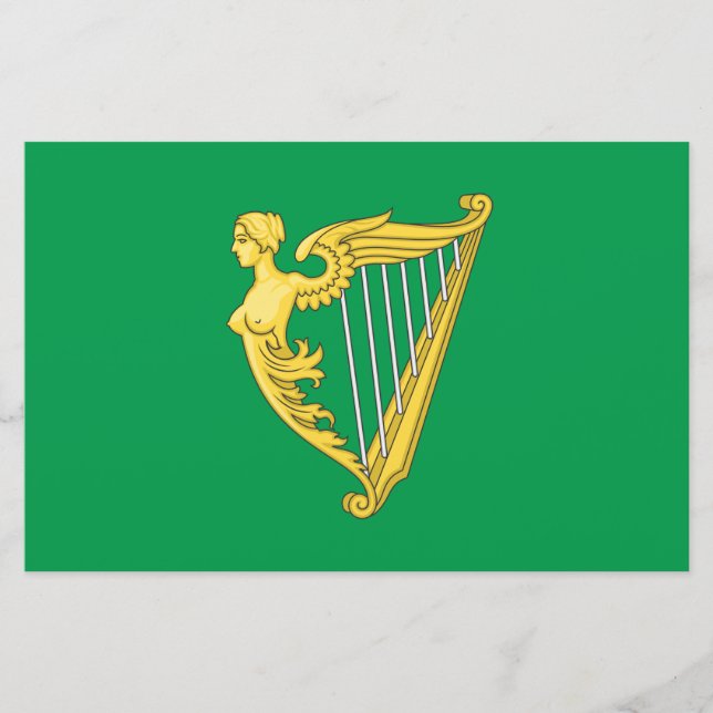 Irish Republican Flag Stationery (Front)