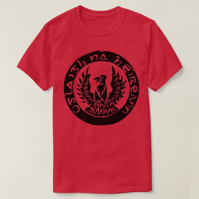 Irish Republican Phoenix T-Shirt (Design Front)