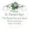 Irish Return Address Labels :: Shamrock Design 10