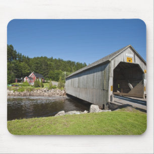 Irish River covered bridge, St. Martins, New Mouse Mat