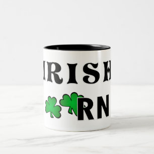 Irish RN Two-Tone Coffee Mug