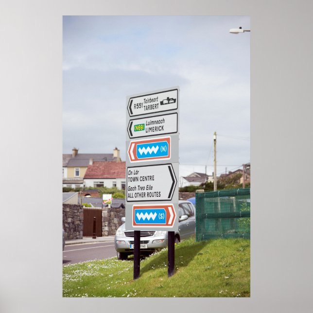 irish road signs in kerry (Front)