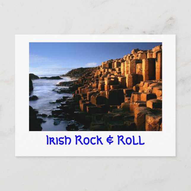 "Irish Rock & Roll" Postcard (Front)