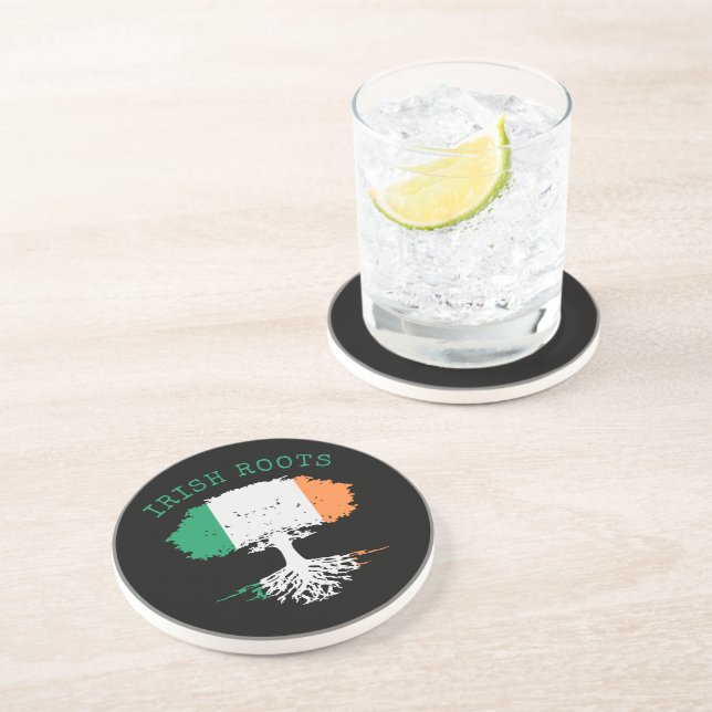 Irish Roots Family Tree   Coaster (Side)