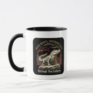 Irish Roots Southern Soul Alligator Mug