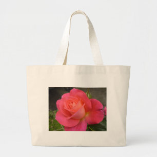 Irish rose large tote bag