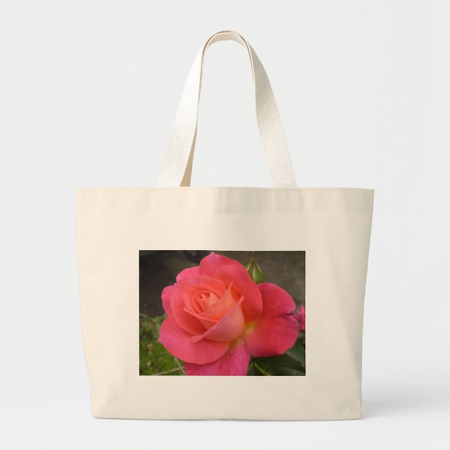 Irish rose large tote bag (Front)