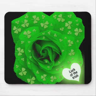 Irish Rose - Luck of the Irish Mouse Mat