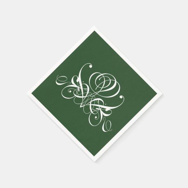 Irish Rose Napkin (Corner)
