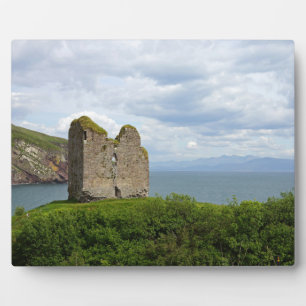 Irish Ruins Plaque
