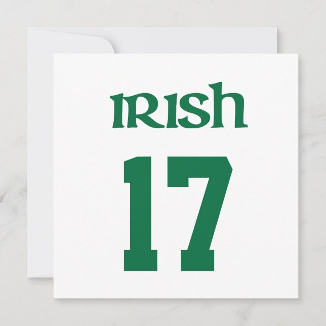 Irish Saint Patrick's day Sport (Front)