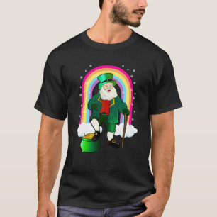 Irish Santa Claus Leprechaun Ireland Christmas Swe T-Shirt