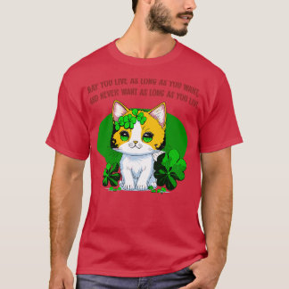 Irish Saying from the Ginger Cat T-Shirt