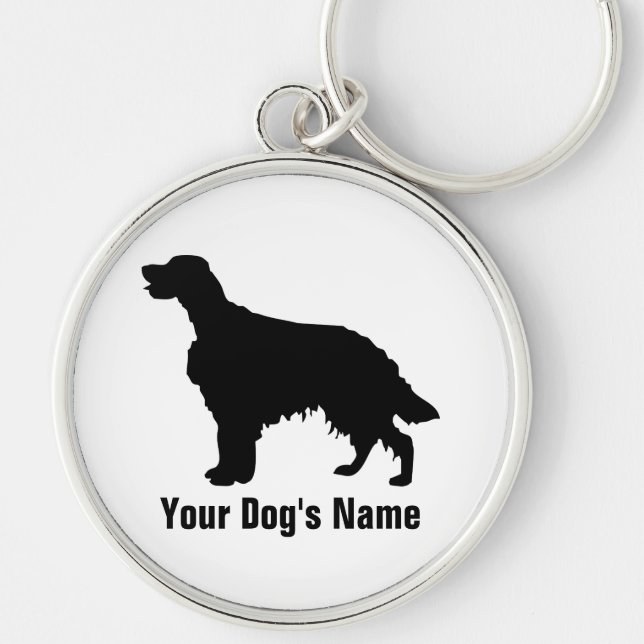 Irish Setter アイリッシュ・セッター Key Ring (Front)