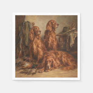 Irish Setter ,Art Napkin