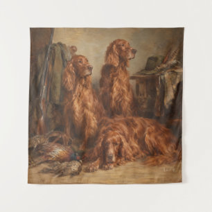 Irish Setter  ,Art  Tapestry