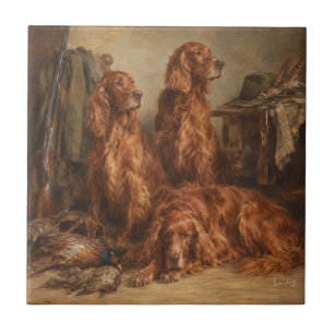 Irish Setter ,Art Tile
